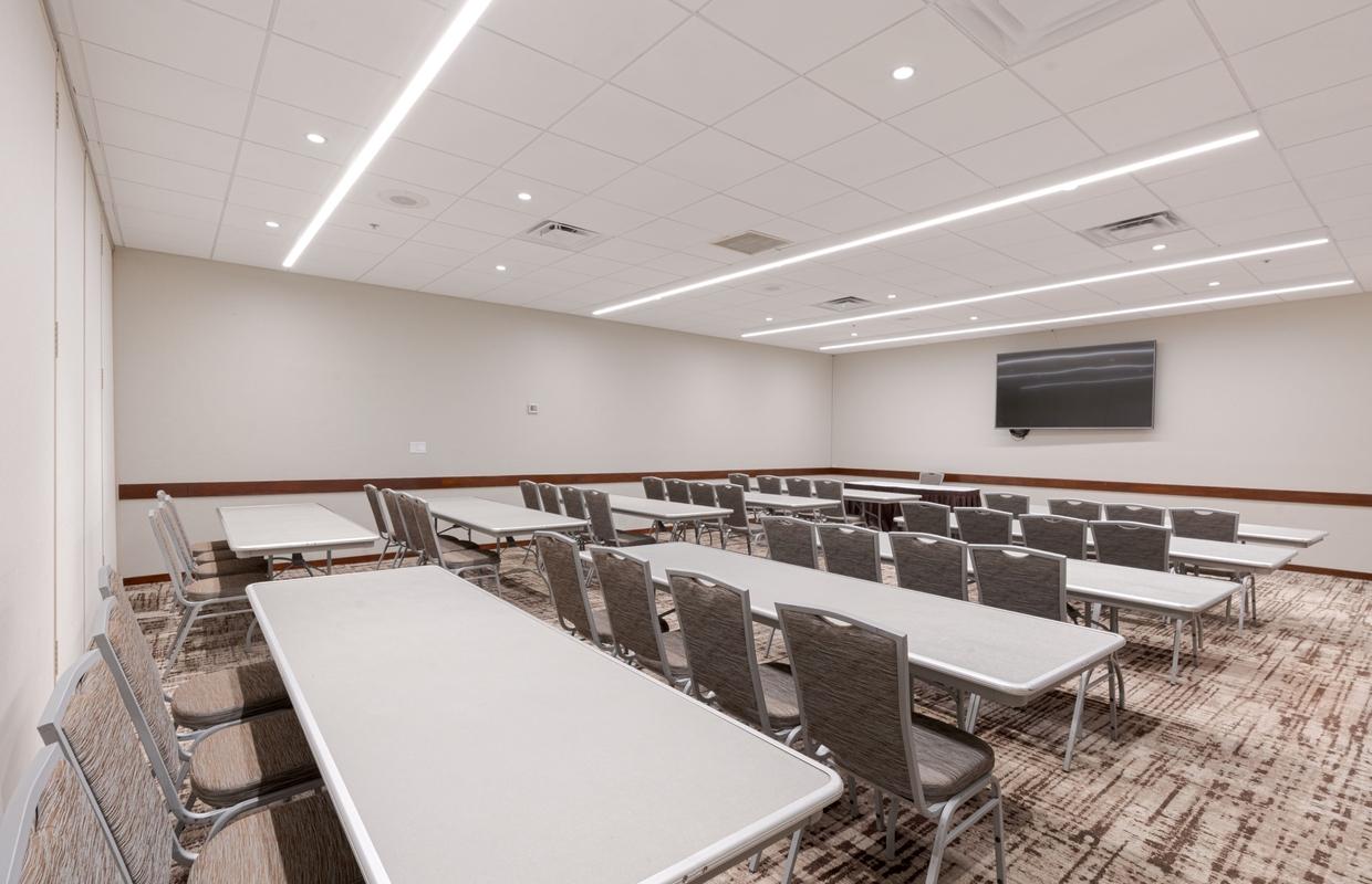 Classroom with Beverage Station