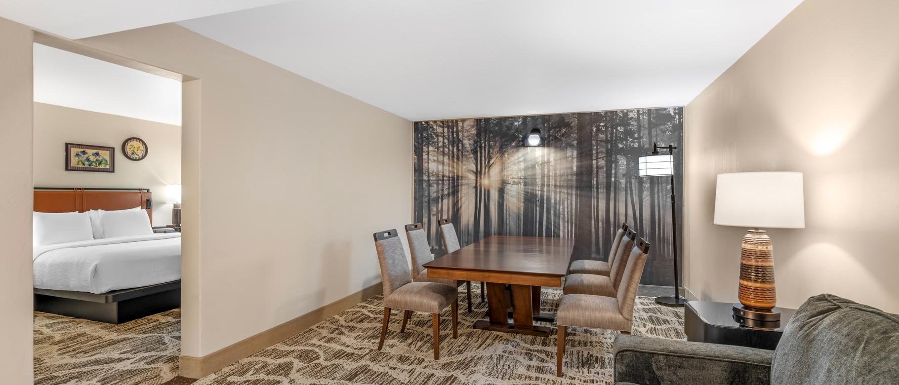 King Executive Suite with a Boardroom at the Best Western GranTree Inn